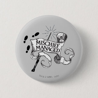 Mischief Managed Button