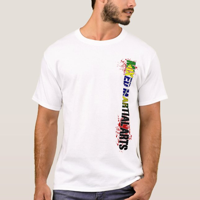 MischKampfkunst-Vertikale Brasilien T-Shirt (Vorderseite)
