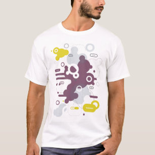 Mischmaschine - städtischer aliengraffiti-T - T-Shirt
