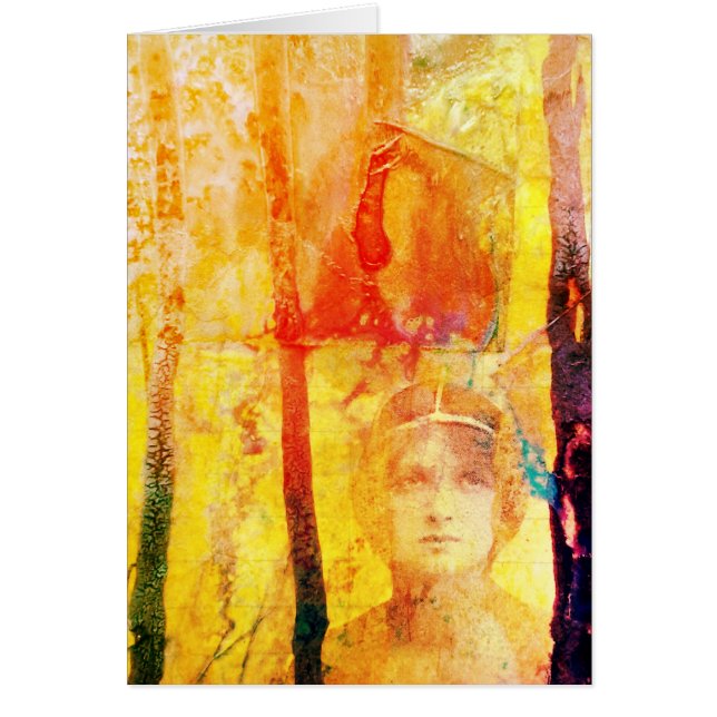 Mischmedienkollektion, Leersitzkarte im Inneren (Vorne)