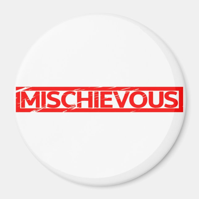 Mischous-Briefmarke Magnet (Vorne)