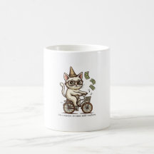 Mischous Cat Tasse - Vintage Stilkatze