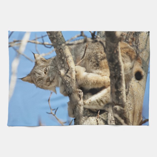 Mischous Lynx Geschirrtuch (Horizontal)