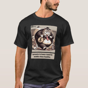 Mischous Meows: Der verrückte Katzenpolitiker T-Shirt
