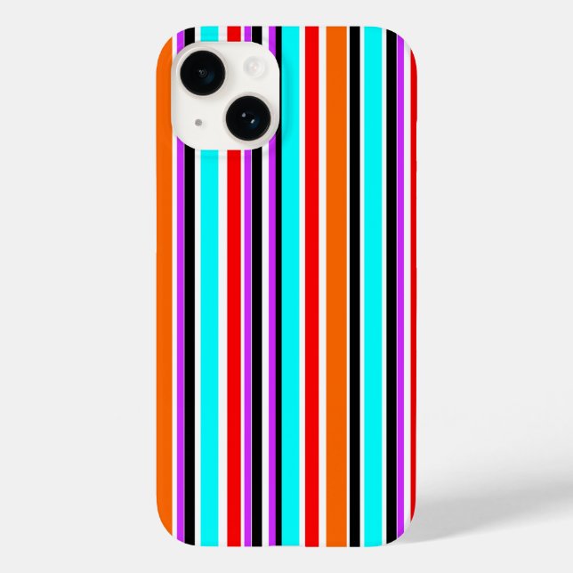 Mischstreifen Case-Mate iPhone Hülle (Rückseite)
