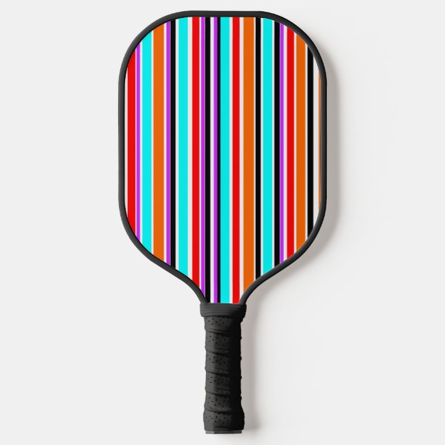 Mischstreifen Pickleball Schläger (Vorderseite)