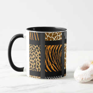 Mischtierdruck Tasse