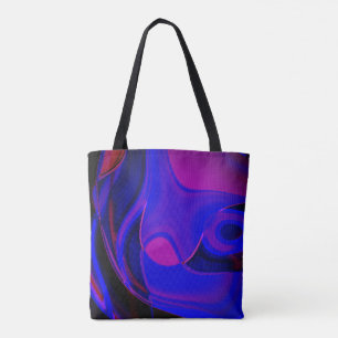 Mischung aus Violett und schlichtem Blau mit abger