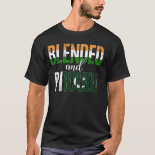 Mischung und stolze Nationalität Halbe Indische Ha T-Shirt