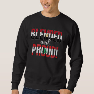 Mischung und stolze Staatsangehörigkeit halb ägypt Sweatshirt