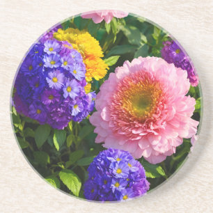 Mischung von Blume Getränkeuntersetzer