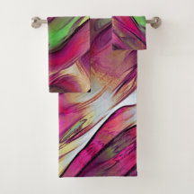 Mischung von undurchsichtigen, farbigen, grünen un