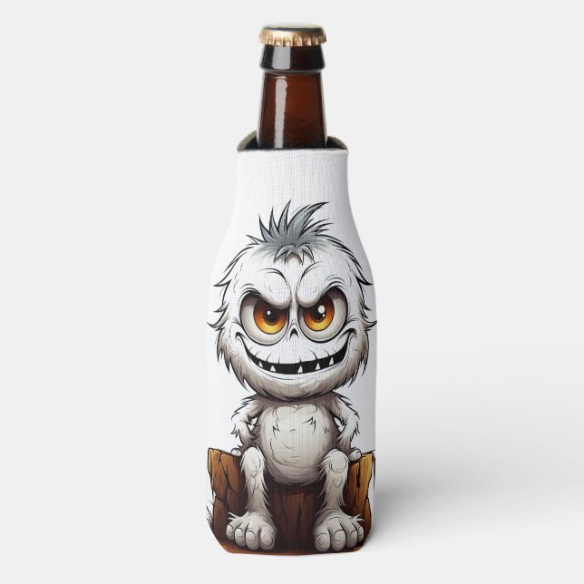 "Mischvous Monster Bierflasche Cooler" Flaschenkühler (Flaschenvorderseite)