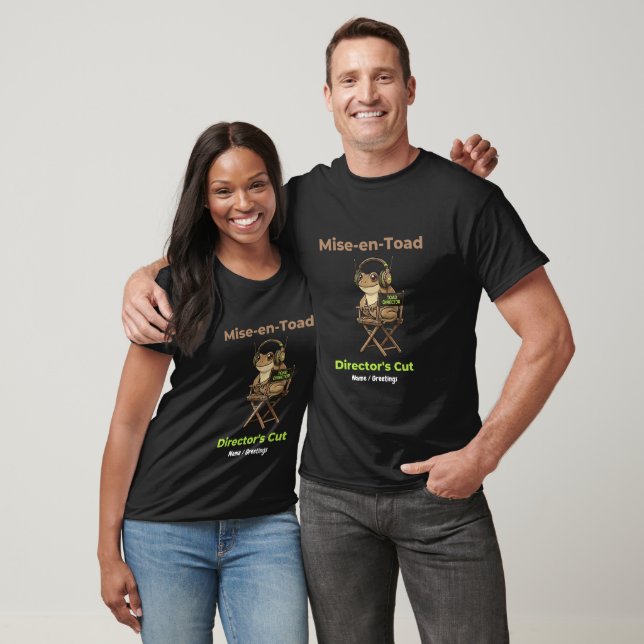 Mise-en-Toad Director’s Cut Kinopun Toad-Kunst T-Shirt (Unisex)
