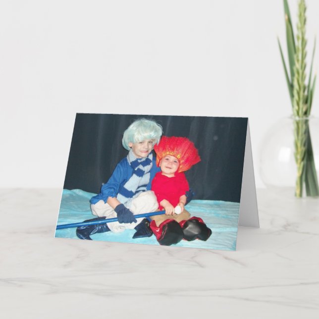 Miser Brothers Weihnachtskarte Feiertagskarte (Vorderseite)