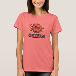 Miserabeles weißes Shirt der Mädchen-fabelhaften
