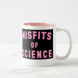 Misfits of Science Zweifarbige Tasse