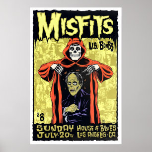 Misfits REPRODUCTION Konzertposter Matt Kunstdruc Poster