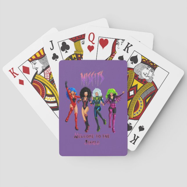 Misfits - Welcome to the Jungle - card game Spielkarten (Rückseite)
