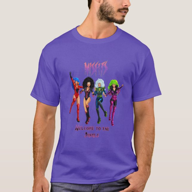 Misfits Welcome to the Jungle T-Shirt (Vorderseite)