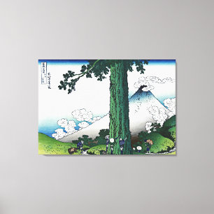 Mishima-Pass in der Provinz Kai Leinwanddruck