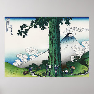 Mishima-Pass in der Provinz Kai Poster