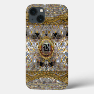 Mishya barockes einzigartiges Monogramm Case-Mate iPhone Hülle