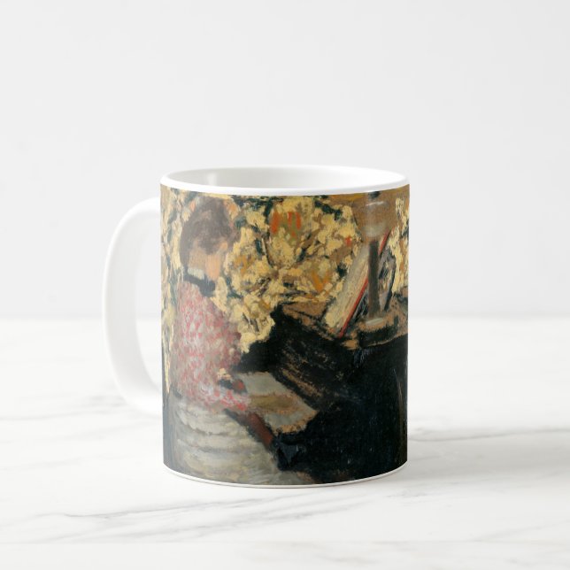 Misia am Klavier Kaffeetasse (Vorderseite Links)