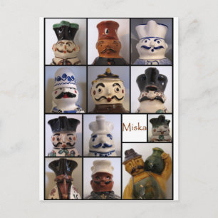 Miska Pitcher Post Card Postkarte