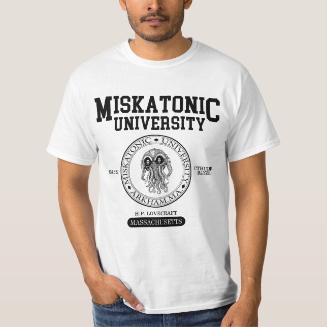 Miskatonic HochschulT - Shirt (Vorderseite)