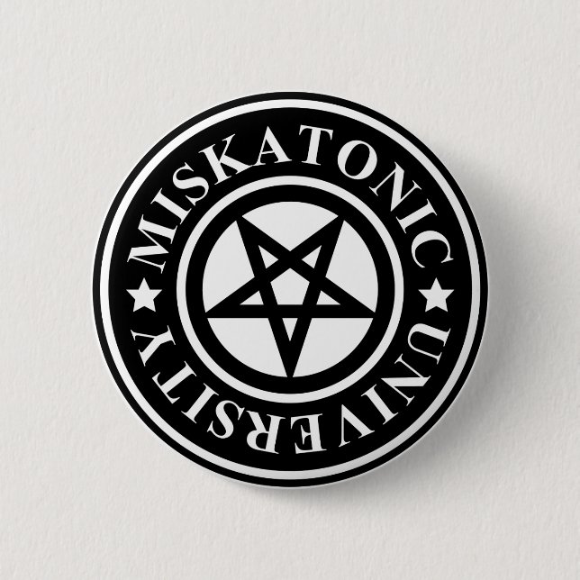 MISKATONIC UNIVERSITÄT BUTTON (Vorderseite)