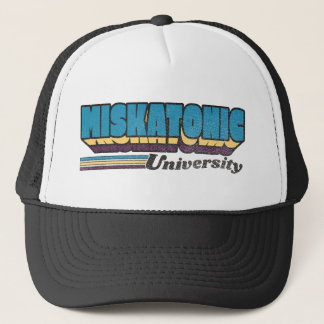 Miskatonic-Universität Retro-Label Truckerkappe