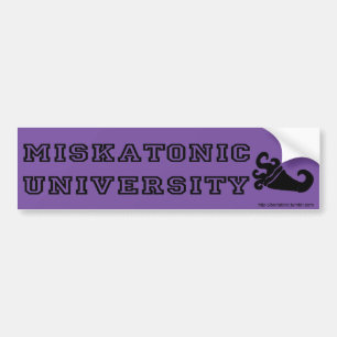 MISKATONIC UNIVERSITÄTSAutoaufkleber Autoaufkleber