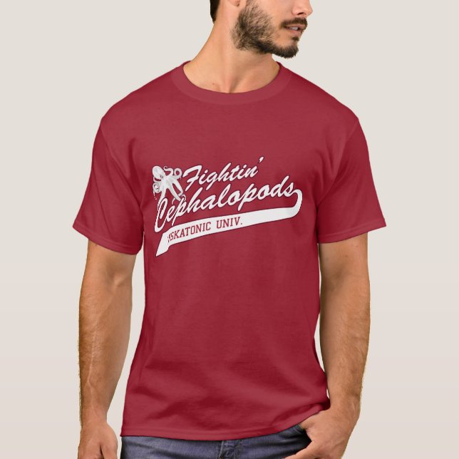 Miskatonic UniversitätsFightin Kopffüßer T-Shirt (Vorderseite)