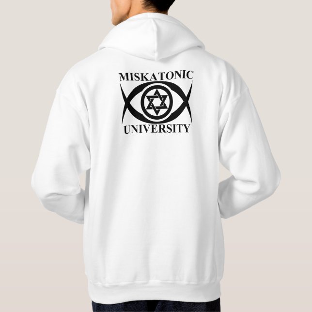 MISKATONISCHE UNIVERSITÄT HOODIE (Rückseite)