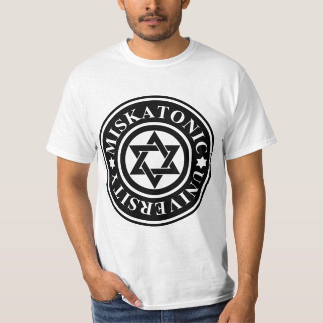 MISKATONISCHE UNIVERSITÄT T-Shirt (Vorderseite)