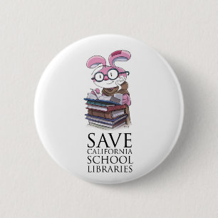 Miskit - retten Sie Kalifornien-Schulbibliotheken Button