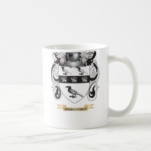 Miskovsky Wappen (Familienwappen) Tasse