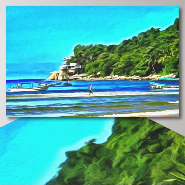 Mismaloya Fischerboote 0346 Leinwanddruck (Von Creator hochgeladen)