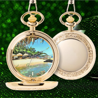 Mismaloya-Fluss trifft Ozean 0330 Armbanduhr