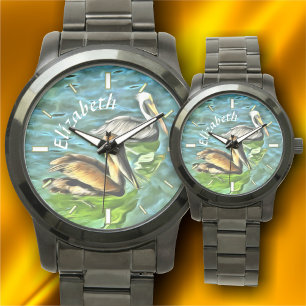 Mismaloya Pelicans 0329 Armbanduhr