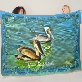 Mismaloya Pelicans 0329 Fleecedecke