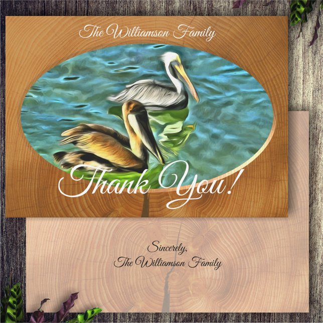Mismaloya Pelicans Vielen Dank 0329 Card Dankeskarte (Von Creator hochgeladen)