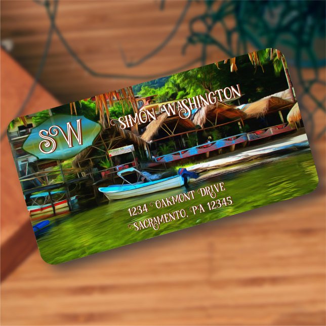 Mismaloya River 0331 Anschrift Adressaufkleber (Von Creator hochgeladen)