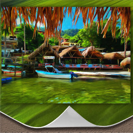 Mismaloya River 0331 Art Print Poster