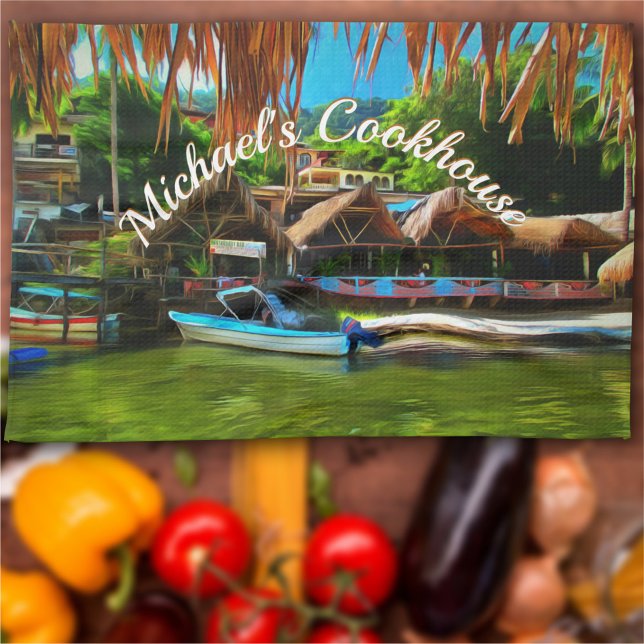 Mismaloya River 0331 Geschirrtuch (Von Creator hochgeladen)