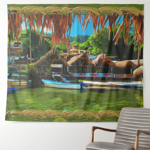 Mismaloya River 0331 Wandteppich