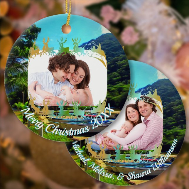 Mismaloya River Christmas 0350 Keramik Ornament (Von Creator hochgeladen)