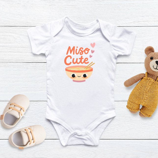 Miso Cute Baby , Adorable Ramen-Themed Baby Gift,  Baby Strampler (Von Creator hochgeladen)