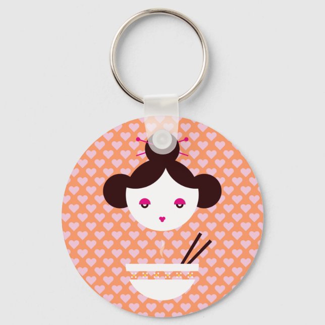 Miso girl schlüsselanhänger (Vorderseite)